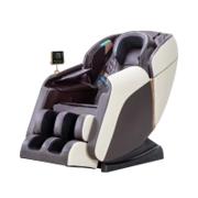 Brun Dreamliner 4D massagestol set skråt forfra